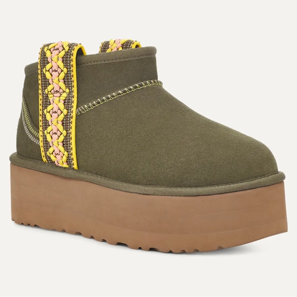 Ugg Classic Ultra Mini Braid Platform
